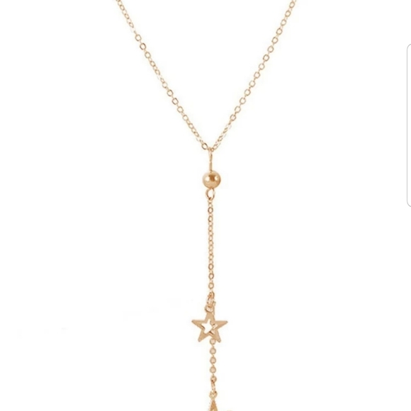 *Keisha* Star Y Lariat Necklace - Picture 5 of 6